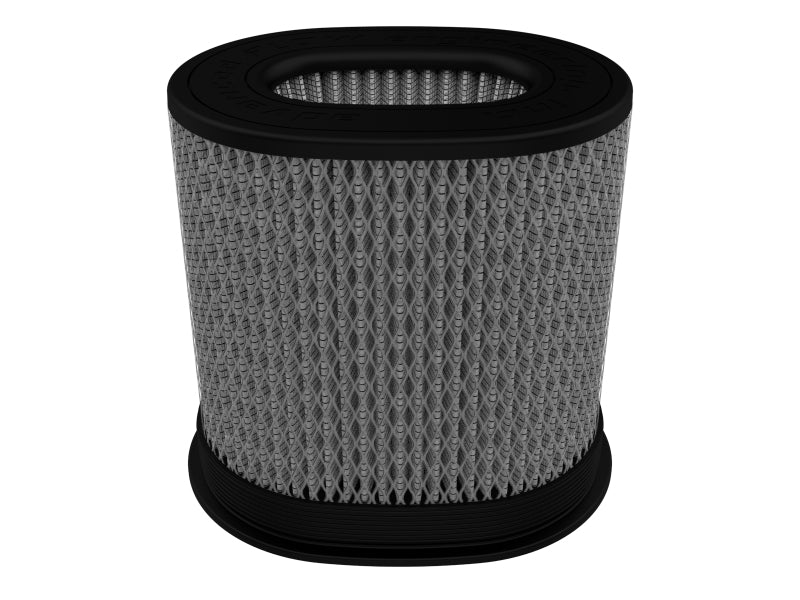 aFe MagnumFLOW HD Air Filters Pro Dry S Oval 7in X 4.75in F 9in X 7in T X 9H - 21-91061