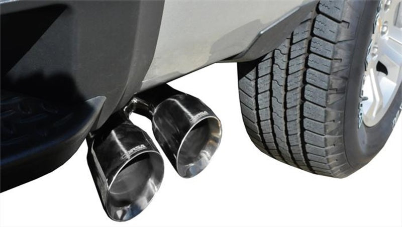 Corsa 2014-2019 Chevy Silverado 1500 5.3L V8 CC / SB 3in Single Side Exit Touring Cat-Back Exhaust - 14848