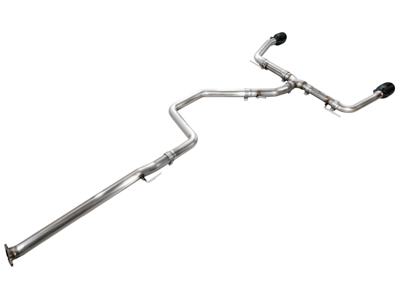 AWE Tuning 22-26 Hyundai Elantra N Track Edition Cat-Back Exhaust - Diamond Black Tips - 3020-33237
