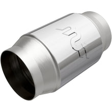 Load image into Gallery viewer, MagnaFlow Premium High Flow Metallic Converter 5in OD - 4in In / 4in Out - 69012