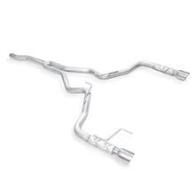 Load image into Gallery viewer, Stainless Works 2015-16 Mustang 2-1/2in Catback Retro Chambered Mufflers - M15ECBSW