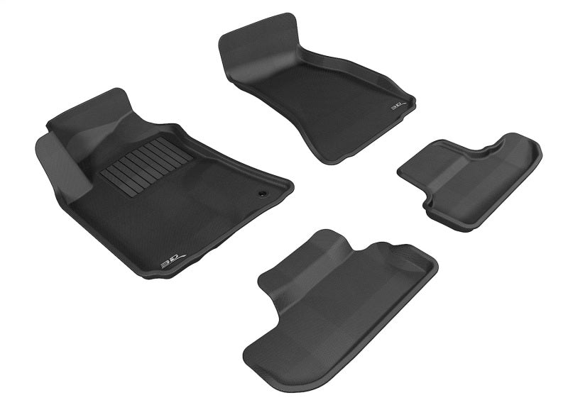 3D MAXpider 08-10 Dodge Challenger Kagu Black Full Set - L1DG01501509