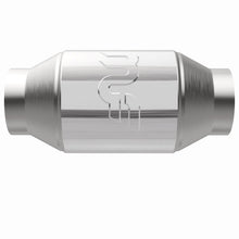 Load image into Gallery viewer, MagnaFlow Premium High Flow Metallic Converter 4in OD - 2.5in In / 2.5in Out - 69006