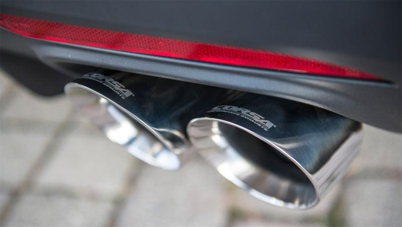Corsa 2015-2017 Ford Mustang GT 5.0 3in Cat Back Exhaust Polish Quad Tips (Xtreme) - 14335