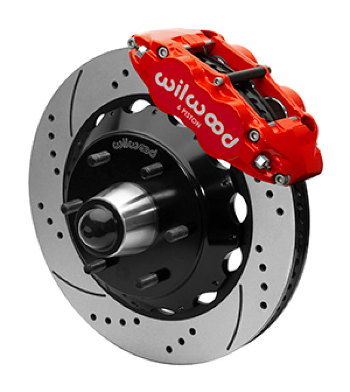 Wilwood FNSL6R Front Kit WWE 63-87 C10 Iron Pro - 140-15946-DR