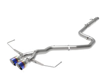 Load image into Gallery viewer, aFe Takeda Exhaust Cat-Back 19-20 Hyundai Veloster 304SS Blue Flame Dual Tips Exhaust - 49-37011-L