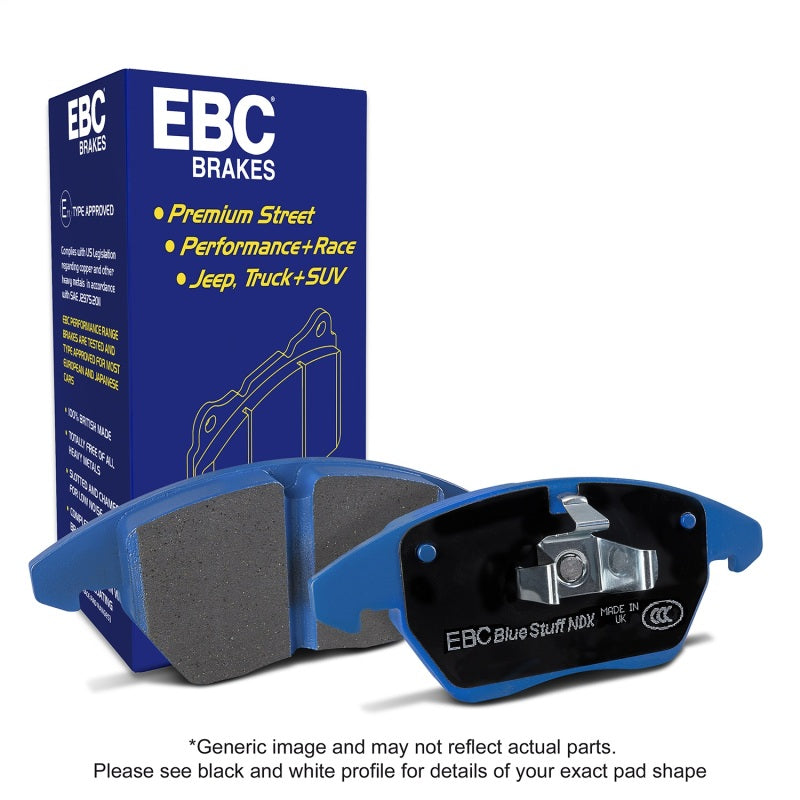 EBC 03-04 Infiniti G35 3.5 (Manual) (Brembo) Bluestuff Front Brake Pads - DP51644NDX