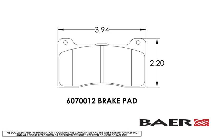 Baer Brakes 15-23 Ford Mustang Excl. GT350 11.625in SS4+ Deep Stage Rear SDZ Brake Kit - Fire Red - 4262695FR