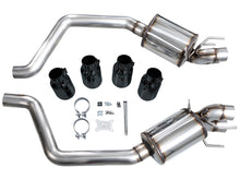 Load image into Gallery viewer, AWE Tuning C6 Chevrolet Corvette Z06/ZR1 Touring Edition Axle-Back Exhaust w/ Diamond Black Tips - 3015-43606