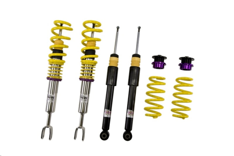KW Coilover Kit V1 Audi A4 (8D/B5) Sedan + Avant; FWD; all engines VIN# up to 8D*X199999 - 10210037