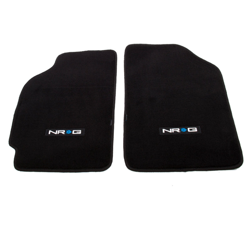NRG Floor Mats - 88-91 Honda Civic CRX (NRG Logo) - 2pc. - FMR-110NRG