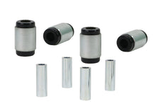 Load image into Gallery viewer, Whiteline Plus 03+ Nissan 350z / Infiniti G35 Front Upper Inner Control Arm Bushing Kit - W52988