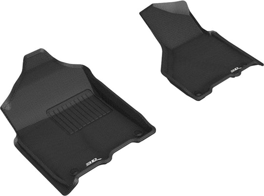 3D MAXpider 19-24 Dodge Ram 2500 / 3500 Crew Cab / Mega Cab Kagu Black R1 - L1DG03211509