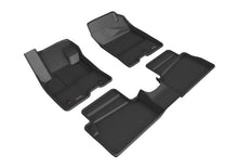 Load image into Gallery viewer, 3D MAXpider 2022 Ford Maverick Hybrid Kagu 1st &amp; 2nd Row Floormat - Black