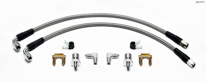 Wilwood Flexline Kit 2006-10 Magnum/Charger/Challenger/300C Front - 220-11771