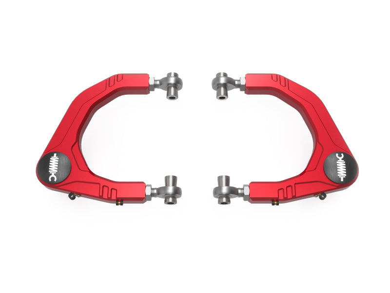 aFe Control 05-23 Toyota Tacoma Upper Control Arms - Red Anodized Billet Aluminum - 460-72T005-R