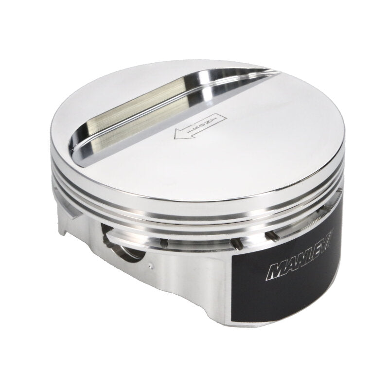 Manley Chevrolet LS Series 4.000in Stroke 4.125in Bore -5cc Flat Top Standard Pistons - Set of 8 - 592300C-8