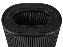 Load image into Gallery viewer, aFe Magnum FLOW Black Pro 5R Air Filter (Pair) (6x4)in F x (8-1/4x6-1/4in) B x (7-1/4x5in) Tx10in H - 24-91136K-MA