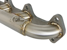 Load image into Gallery viewer, aFe Twisted Steel Header w/ T4 Turbo Manifold 03-07 Dodge Diesel L6-5.9L - 48-32018