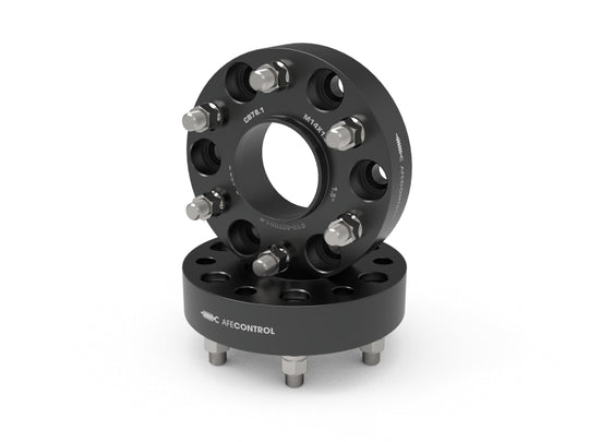 aFe CONTROL Wheel Spacers Chevrolet 1500 19-25 6x5.5mm CB 78.1mm 1-1/2 IN Thickness - 610-40T001-B