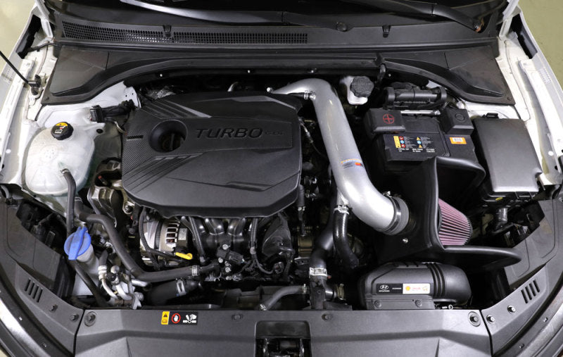 K&N 19-20 Hyundai Veloster R L4-1.6L F/I Typhoon Performance Air Intake System - 69-5323TS