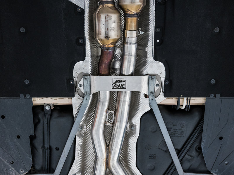 AWE Tuning BMW F8X M3/M4 Track Edition Cat-Back Exhaust - Chrome Silver Tips - 3020-42082