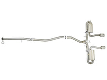 Load image into Gallery viewer, aFe Takeda 3in 304 SS Cat-Back Exhaust System w/Polished Tips 2017+ Honda Civic Si (4dr) I4 1.5L (t) - 49-36621-P