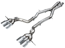 Load image into Gallery viewer, AWE Tuning 23-24 BMW G87 M2 Track Edition Exhaust - Chrome Silver Tips - 3020-42487