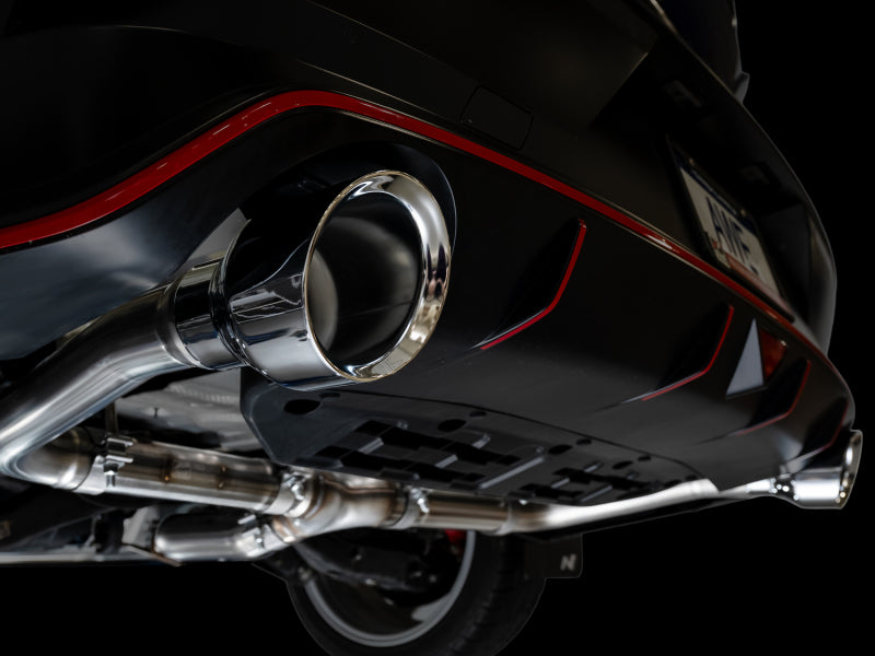 AWE Tuning 22-26 Hyundai Elantra N Track Edition Cat-Back Exhaust - Chrome Silver Tips - 3020-32237