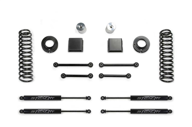 Fabtech 20-21 Jeep JT 4WD Gas 3in Sport System w/Stealth - K4160M