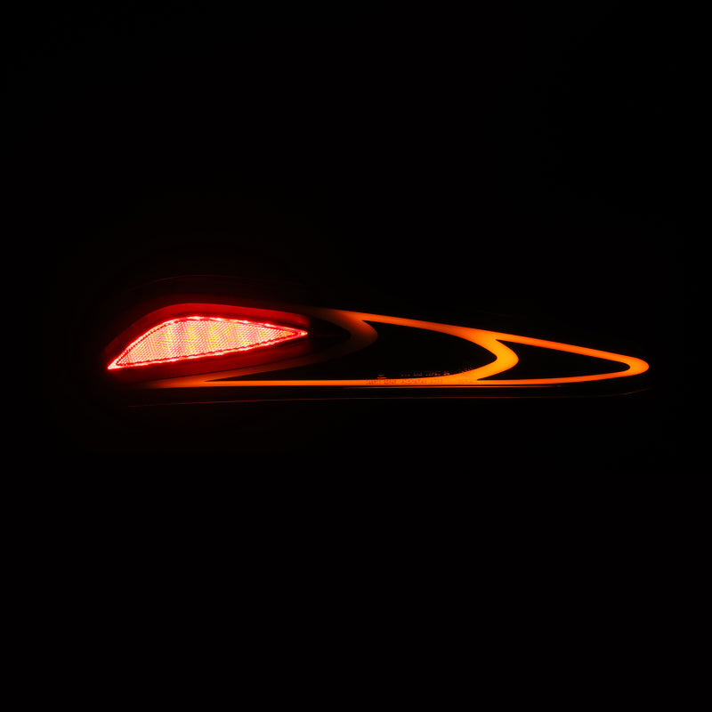 AlphaRex 20-24 Toyota Supra LUXX-Series FT-1 Style LED Tail Lights Black - 609011