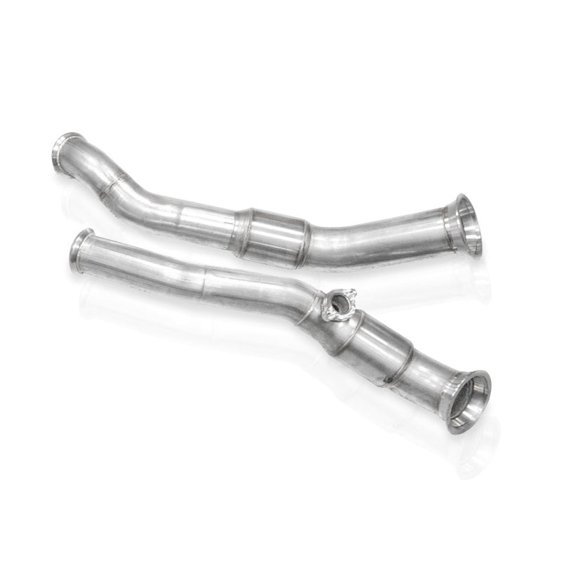 Stainless Works 2025+ RAM 1500 3.0L 3in Downpipe High-Flow Cats Factory Connection - RAM25DP-SO