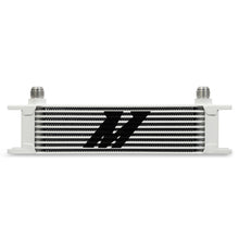 Load image into Gallery viewer, Mishimoto Universal 10 Row Oil Cooler - White - MMOC-10WT