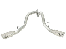 Load image into Gallery viewer, aFe MACHForce XP Exhaust Aluminized Dual Split DPF Back 11-15 GM Diesel Truck V8-6.6L (td) (pol tip) - 49-04043-P