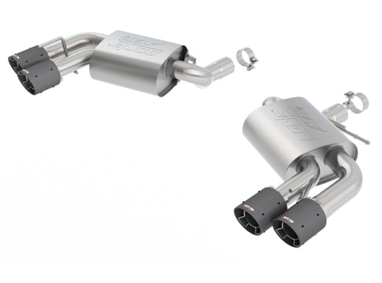 Borla 2016 Chevy Camaro V8 SS AT/MT ATAK Rear Section Exhaust w/o Dual Mode Valves - 11921CF