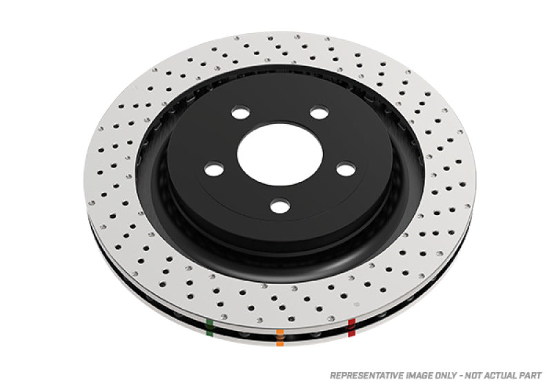 DBA 2018+ Hyundai I30 N Performance Front Cross Drilled/Dimpled 4000 XD Series Rotor - DBA43146XD