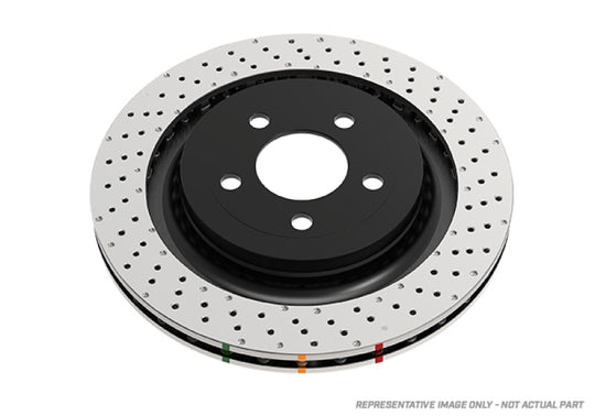DBA 2018+ Hyundai I30 N Performance Front Cross Drilled/Dimpled 4000 XD Series Rotor - DBA43146XD