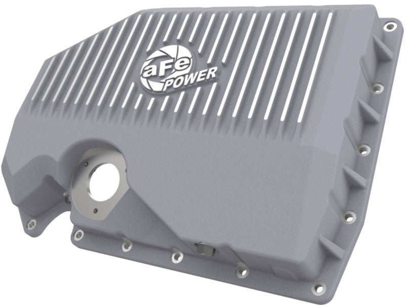 aFe 05-19 VW 1.8L/2.0L w/ Oil Sensor Engine Oil Pan Raw POWER Street Series w/ Machined Fins - 46-71210A