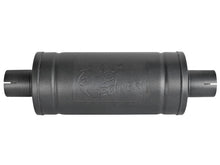 Load image into Gallery viewer, aFe MACH Force-Xp 409 SS Muffler w/ Black finish 2-1/2in Inlet &amp; Outlet 14in x 16in Diameter - 49M00007-B