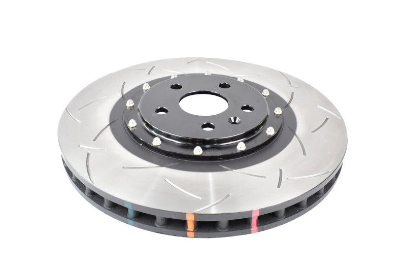 DBA 19+ Chevrolet Camaro ZL1 (w/ NAS Nuts) 5000 Series Black Hat T3 Slotted KP Brake Rotor - Black - DBA53940BLKS