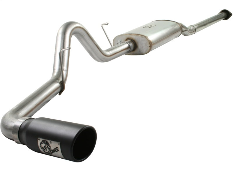 aFe MACHForce XP 3in 409SS Cat Back Exhaust w/ Black Tips for 09-10 Ford F-150 V8 4.6L/5.4L - 49-43015-B