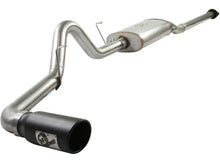 Load image into Gallery viewer, aFe MACHForce XP 3in 409SS Cat Back Exhaust w/ Black Tips for 09-10 Ford F-150 V8 4.6L/5.4L - 49-43015-B