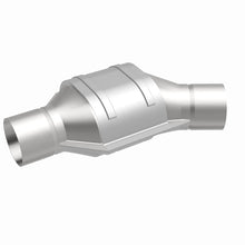 Load image into Gallery viewer, MagnaFlow Universal Catalytic Converter 2.50inch Angled Inlet - 99176HM