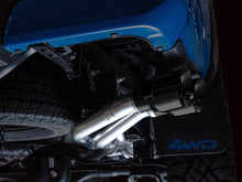 Load image into Gallery viewer, AWE Tuning 16-22 Toyota Tacoma 0FG Cat-Back Exhaust w/ BashGuard - Dual Diamond Black Tips - 3015-33826