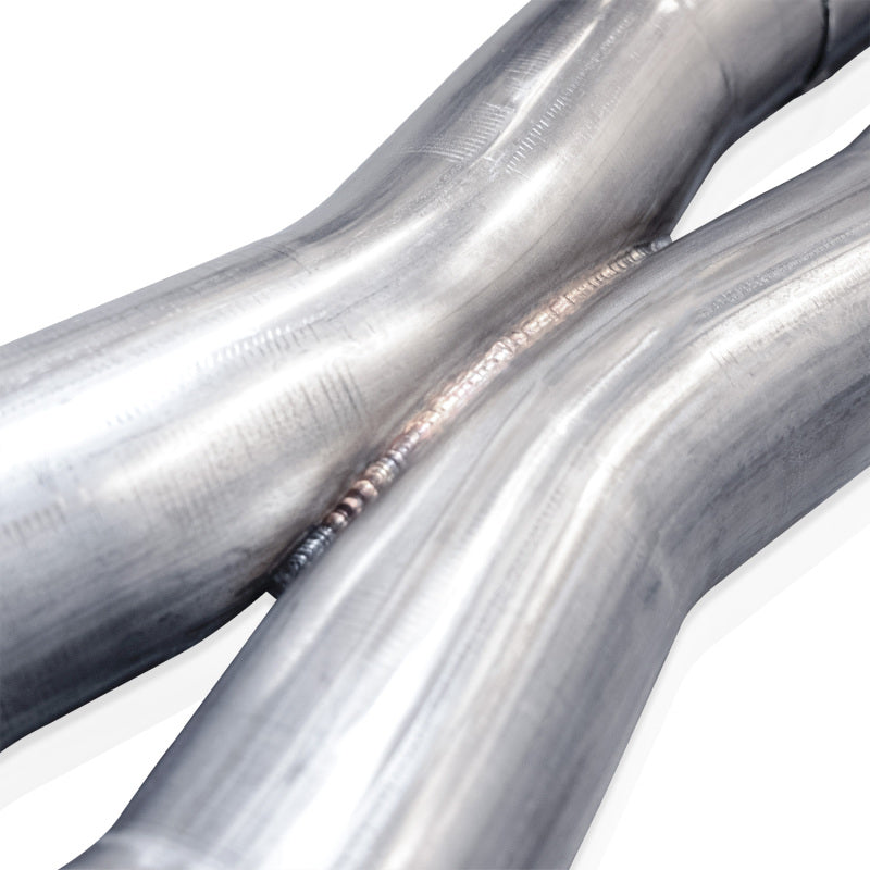 Stainless Works 2024 Mustang GT Catback Dual Tips Redline Sound X-Pipe Performance Connect Exhaust - M24CBXPCR