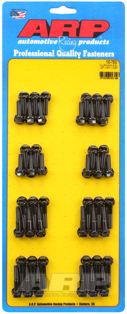 ARP Duramax 6.6L LB7 Hex Valve Cover Bolt Kit - 100-7532