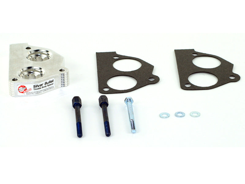 aFe Silver Bullet Throttle Body Spacers TBS GM C/K 1500/2500/3500 87-95 V6-4.3L V8-5.0/5.7L - 46-34004