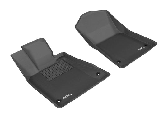 3D MAXpider 2013-2020 Lexus GS/GS Hybrid Kagu 1st Row Floormat - Black - L1LX02511509