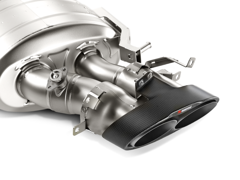 Akrapovic 14-17 Audi RS6 Avant (C7) Evolution Line Cat Back (Titanium) w/ Carbon Tips - S-AU/TI/3H