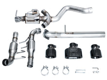 Load image into Gallery viewer, AWE Tuning 2023+ Toyota GR Corolla Track Edition Exhaust - Diamond Black Tips - 3020-53472